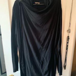 Men’s divided drape sweater cardigan